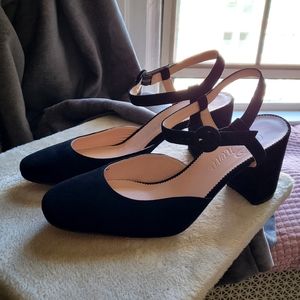 J. Crew Black Heels
